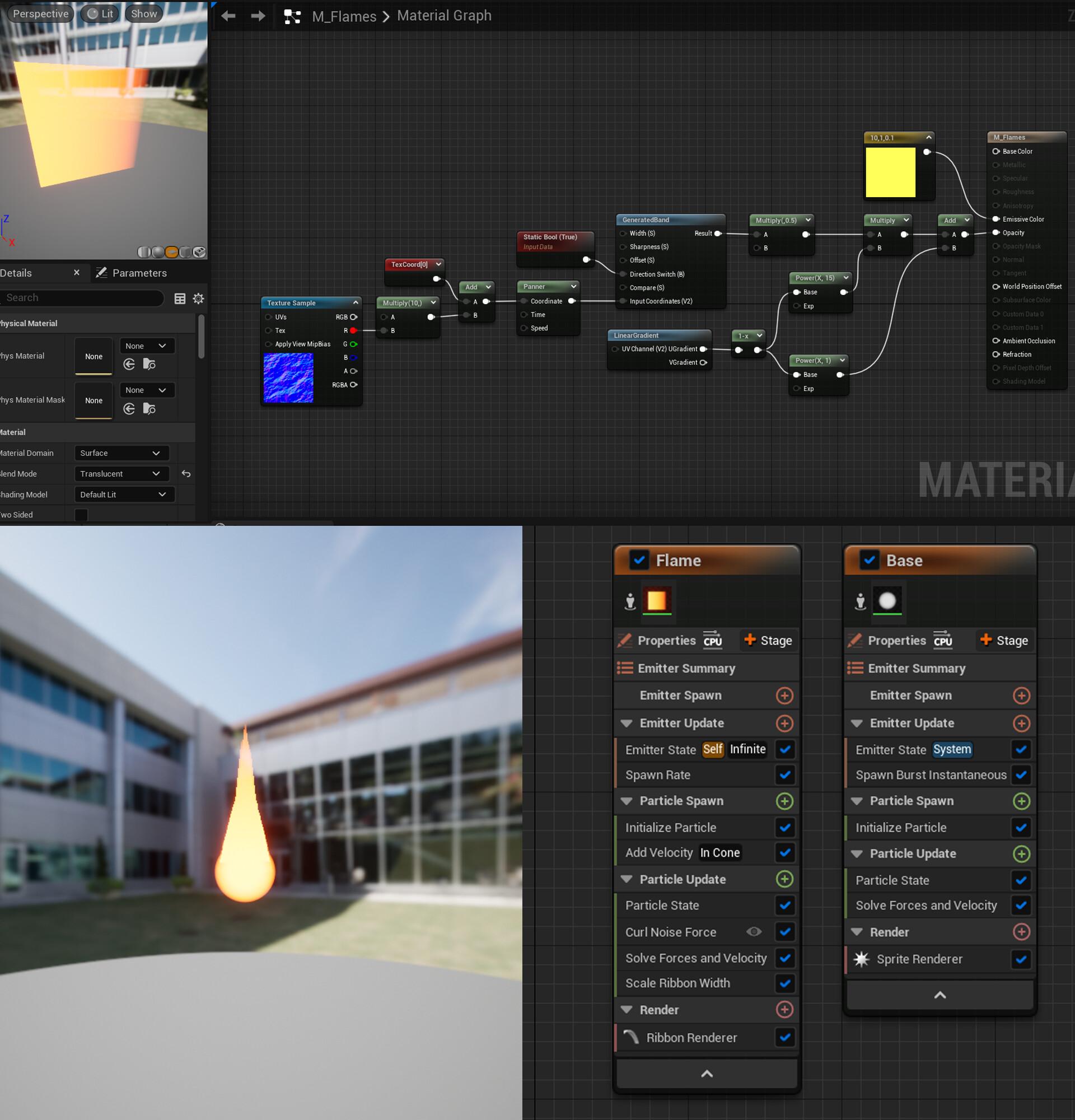 Behind-the-scenes process in Unreal Engine 5 for Ambrosia Princess Desk