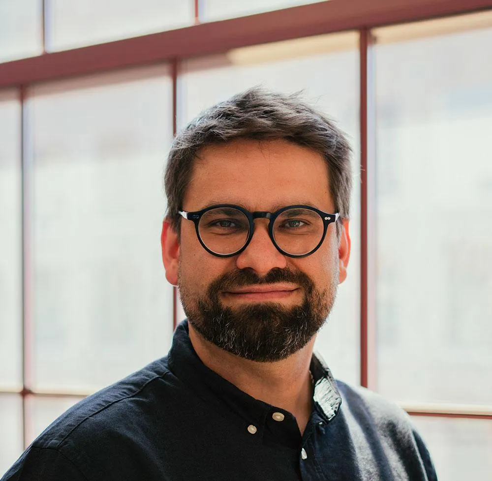 Department of Design Chair Karol Murlak. Photo by Ameera Albalawi.