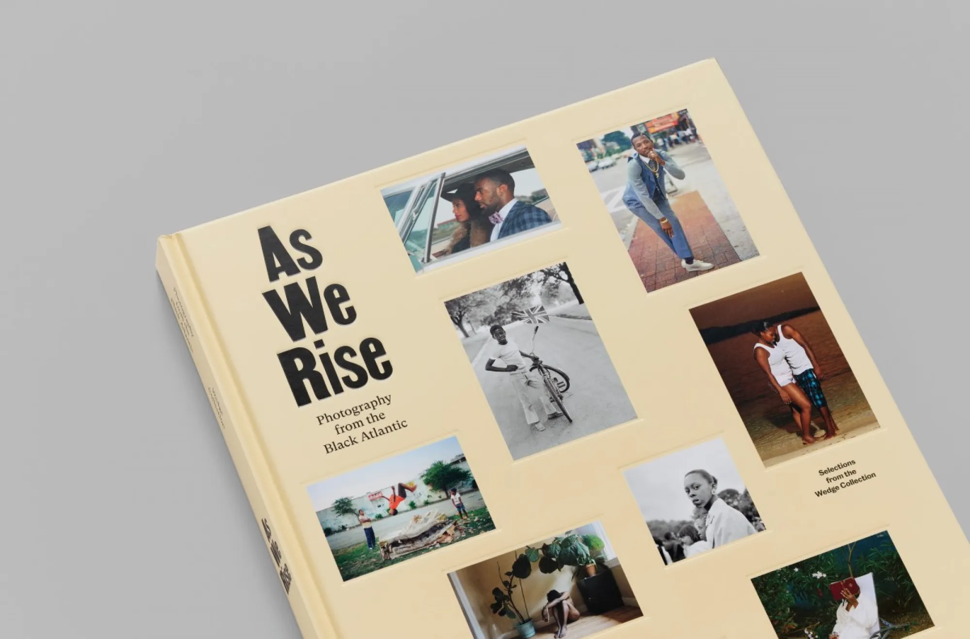 As We Rise Book Design Close-up of Emboss Cover As We Rise Book Design Close-up of Emboss Cover