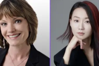Headshots for Jan Ryan and Jiabao Li side by side