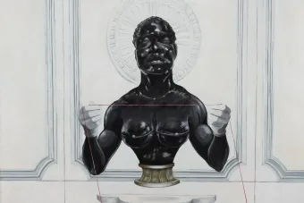 Michael Ray Charles Forever Free Veni Vidi from 2022 Credit via Michael Ray Charles and Templon Paris Hedwig Van Impe Photo by Remei Giralt