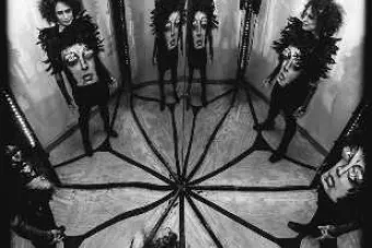 Still image of Arts and Entertainment Technologies professor Yuliya Lanina performing in Italy exhibition