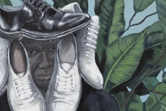 Image of Growing Spaces painting by Design professor Michael Ray Charles