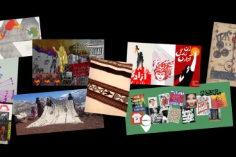 Various images and art featured in the SWANA course