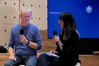 Doreen Lorenzo speaks with argodesign founder Mark Rolston at the argo design studio in east Austin