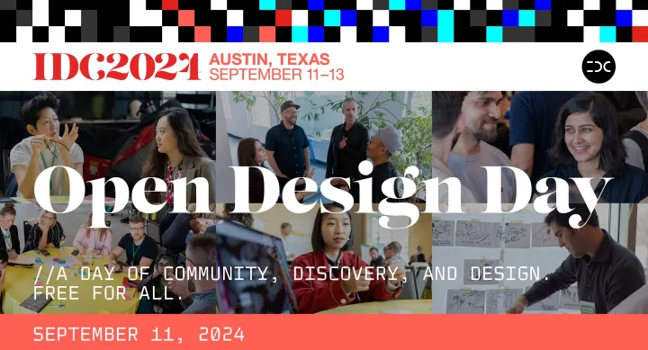 Open Design Day. IDC2024. Austin, Texas, September 11-13 2024.