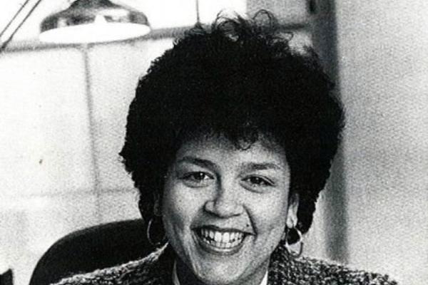 black and white photo of Cheryl D. Miller