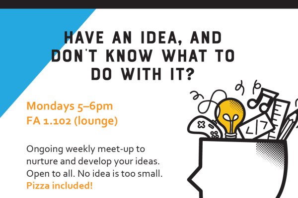 Ideas Lab happens every Monday