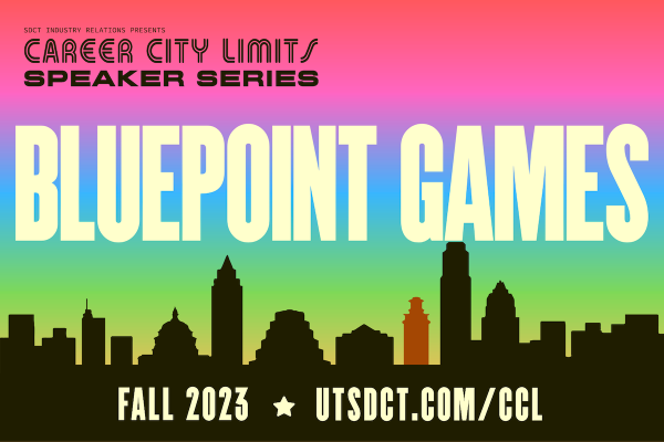 SDCT Industry Relations presents the Fall 2023 Career City Limits Speaker Series with Bluepoint Games