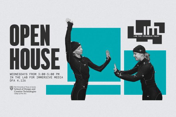 SDCT invites you to the LIM Open House series, Wednesdays from 3:00-5:00pm in DFA 4.126