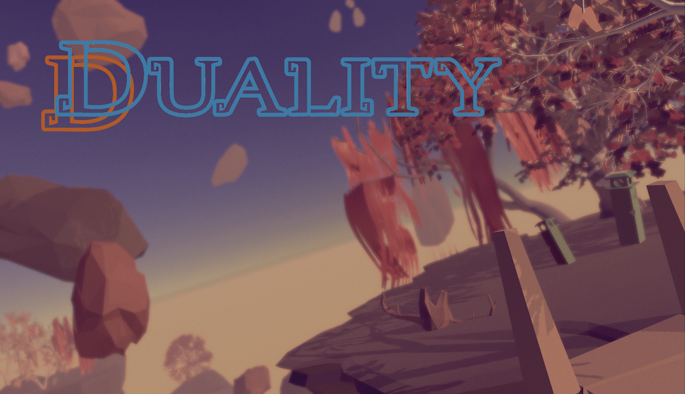 title image for original video game "Duality"