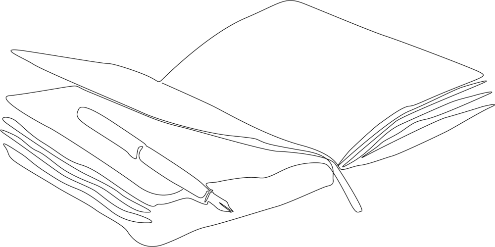 Illustration of a book