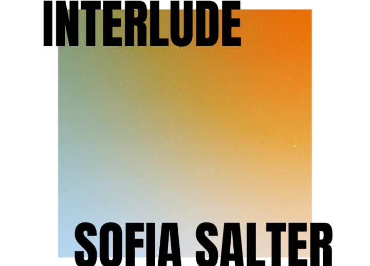 text reads "Interlude Sofia Salter"
