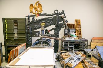 Design Lab presses and supplies for UT Students