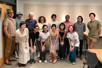 Students in Professor Michael Henderson's "Relationship Design" class offered through the Center for Integrated Design
