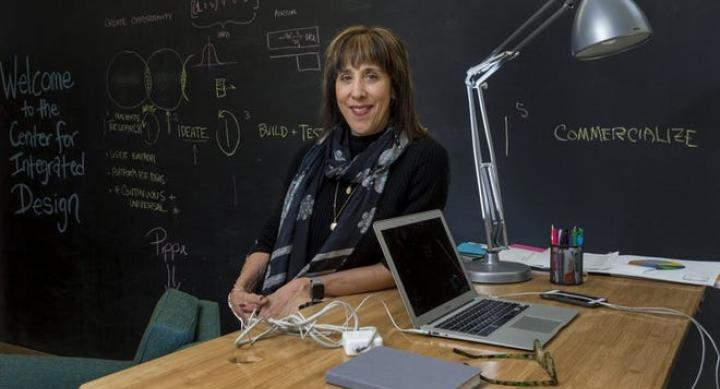 Center for Integrated Design Director Doreen Lorenzo works to integrate design studies curriculum into a varsity of colleges on campus at the University of Texas at Austin.