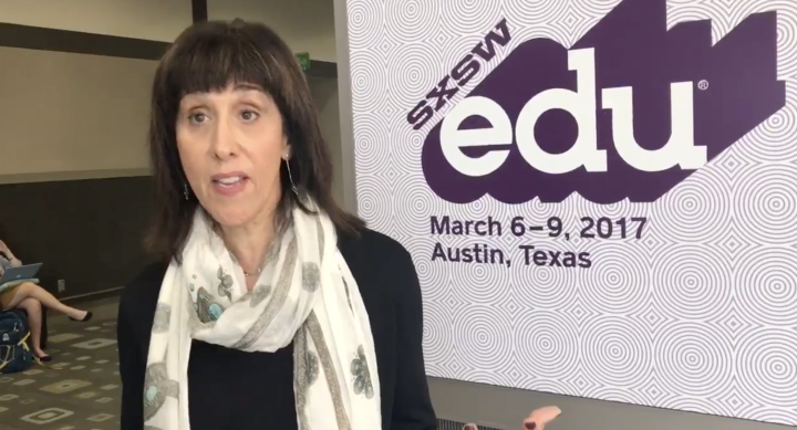 SDCT Assistant Dean Doreen Lorenzo speaking at SXSWEdu 2017