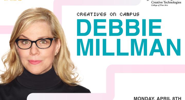 Award winning graphic designer Debbie Millman comes to SDCT on Monday April 8th at 5 30 PM in The Foundry
