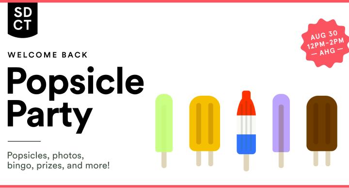 Popsicle party graphic